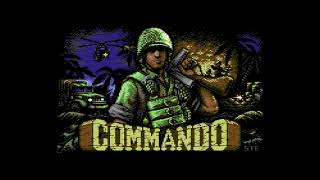 SID MUSIC ( COMMODORE 64 ) COMMANDO - INTRO & MAIN THEMES -  LONG PLAY