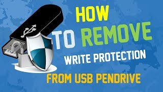 How To Remove Write Protection From USB Pendrive