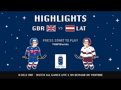 Хоккей Highlights | Great Britain vs. Latvia | 2022 #IIHFWorlds