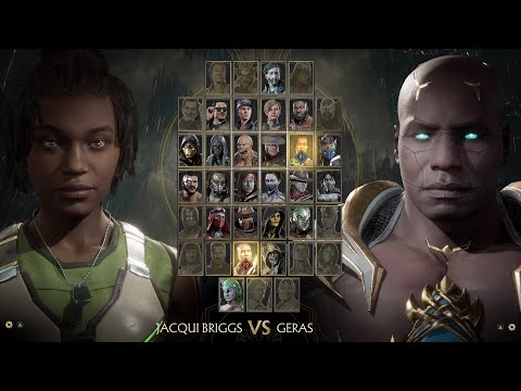 Mortal Kombat 11 - jacqui briggs vs geras - hard