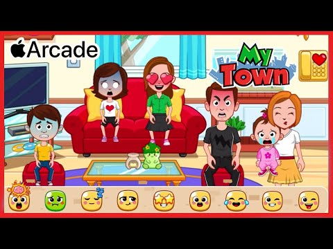 My Town Home - Family Games | Apple Arcade Gameplay - NEW UPDATED ANIMATED & EMOJI !