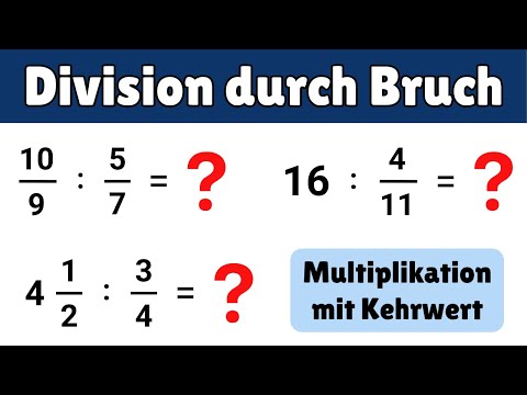 Durch Bruch dividieren? So einfach geht’s! | Brüche teilen & kürzen erklärt