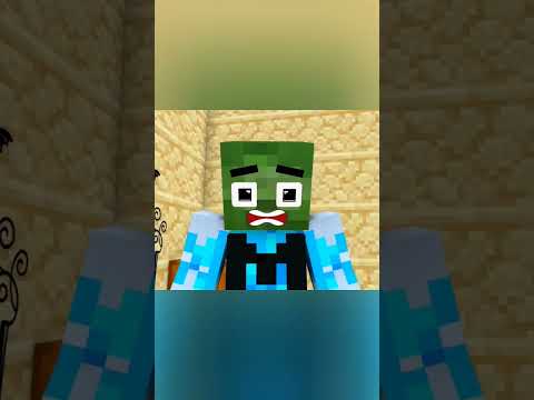 Minecraft Animation: Zombies Give Birth to Babies?!