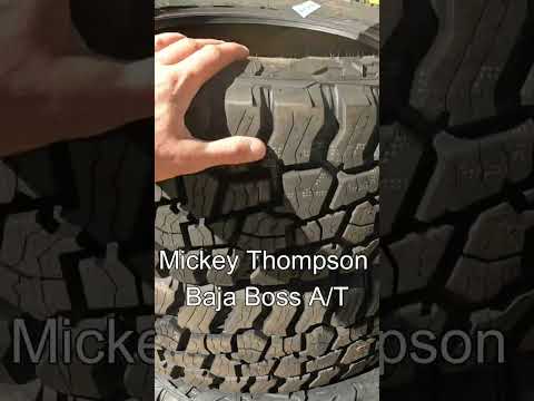 BEEFY OFF ROAD Tires Tacoma Mickey Thompson Baja Boss A/T #shorts