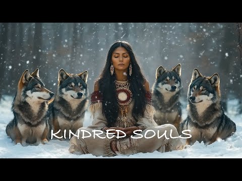 Kindred Souls - Native American Flute Music and Blizzard | Relaxation, Sleep, Stress Relief