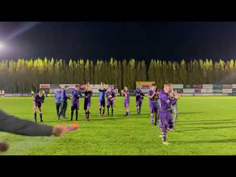 Groet aan de supporters