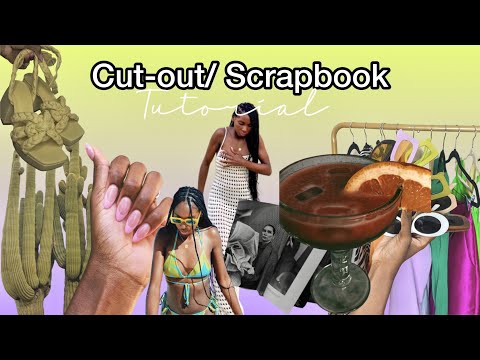 Cut-out Photo, Scrapbook Animation Tutorial | Instagram reels + TikTok Trend