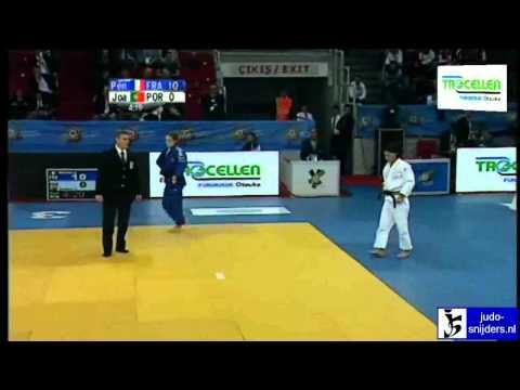 Judo 2011 EC Istanbul_ Penelope Bonna (FRA) - Joana Ramos (POR)