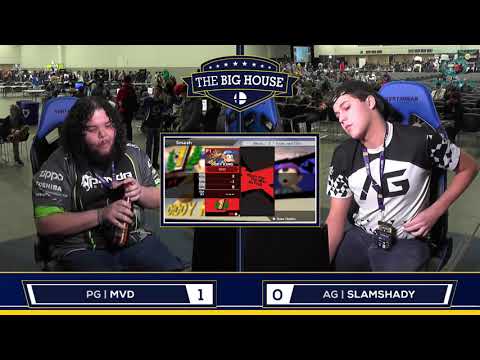 The Big House 8  WINNERS QUALIFIER - PG MVD (Diddy Kong) vs AG SlamSHADY (Ness)