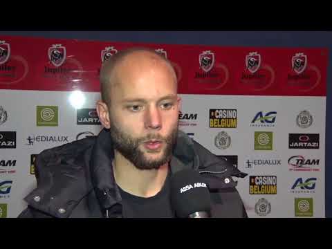 Interview na KSC Lokeren - Standard de Liege met Söder