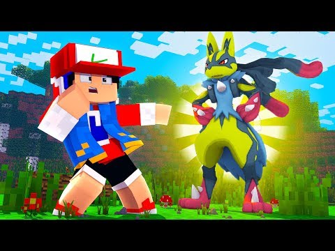 Minecraft: LUCARIO SHINY MEGA - RUBY #30 « Nitro »