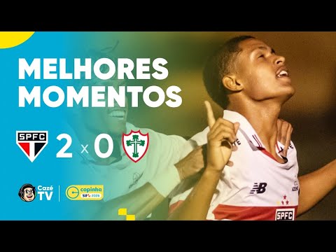 HIGHLIGHTS: SÃO PAULO 2 X 0 PORTUGUESA | COPINHA 2026 | SECOND PHASE