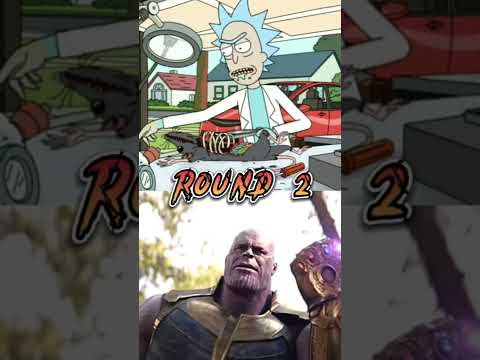 Rick C-137 Vs Thanos
