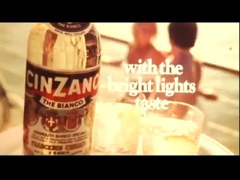 Cinzano Bianco Advert 1972