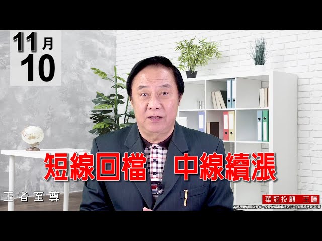 20211110《【短線回檔  中線續漲】》#王曈 #王者至尊