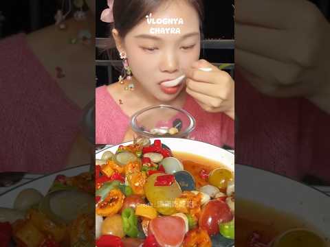 Viral stir fry pebble stone ‼️#shorts #eatingshow #mukbang