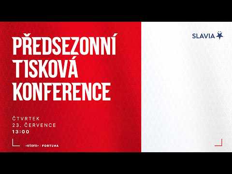 Předsezonní tisková konference SK Slavia Praha