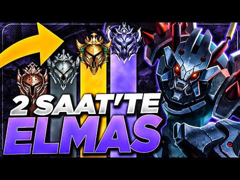 TEK TAŞIYAN ORMANCI İLE  2 SAAT'TE ELMAS'A NASIL ÇIKILIR #4 (Sadece Kha'Zix) | KassadinsCreed