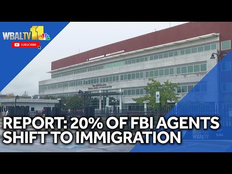 Report: 20% of FBI agents shifted to immigration enforcement