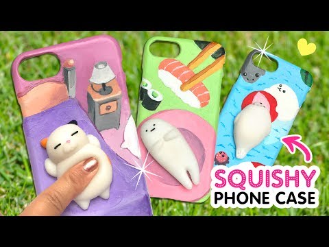 DIY VIRAL SQUISHY PHONE CASES!!! DIY Kawaii Phone Case Crafts & Hacks Video