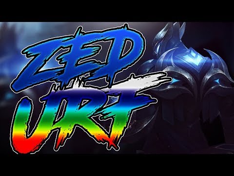 Zed na URFIE - Jak skontrować Zeda ? Wyłącz cienie ! ヽ( ͝° ͜ʖ͡°)ﾉ