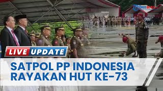 Wamendagri Pimpin Langsung Hari Ulang Tahun ke-73 Satpol PP Indonesia di Lapangan Karebosi Makassar