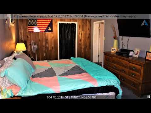 Priced at $163,000 - 604 NE 13th St, Minot, ND 58703
