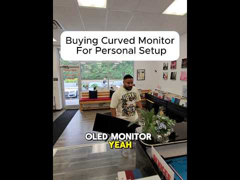BUYING CURVED MONITOR FOR PERSONAL SETUP!!! #brokenfix #problemfix #smartphone #screenbreak