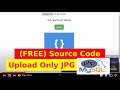 Upload Preview Jpg Image Only PHP MYSQL AJAX