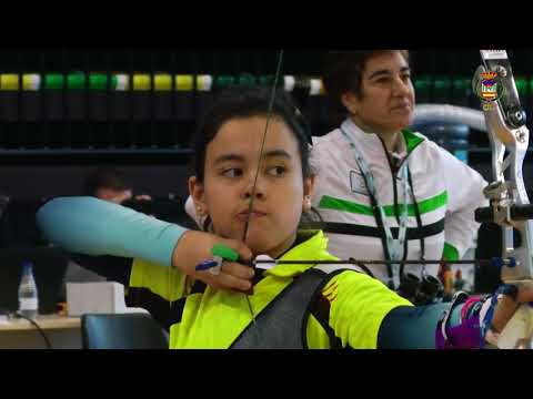 LANGREO FEB'18 – FINAL RECURVO M14 MUJERES - CAMPEONATO ESPAÑA CADETES y MENORES 14 AÑOS SALA 2018