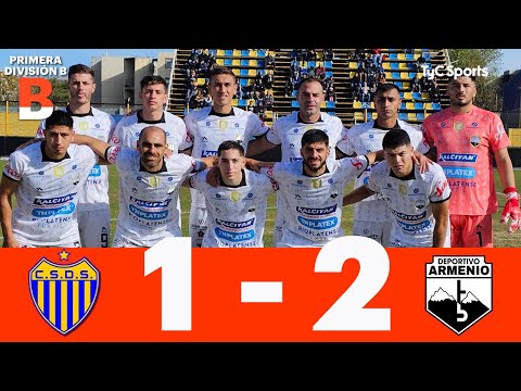 Dock Sud 1-2 Deportivo Armenio | Primera División B | Fecha 16 (Apertura)