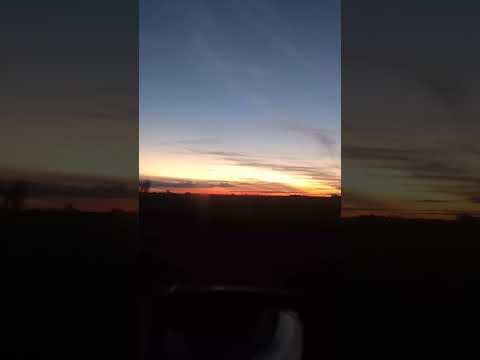 atardecer en Bigand prov. de Santa Fe
