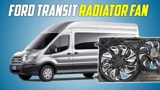 How to replace Radiator Cooling Fan Motor and Shroud for Ford Transit 250 2014-2023 #radiatorfan