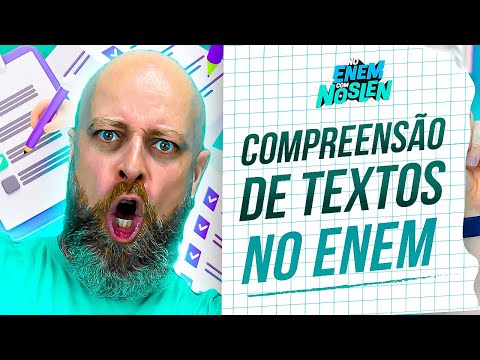 Enem | Exercícios de Compreensão de Textos - Aula 1 [Prof. Noslen] #professornoslen #enem