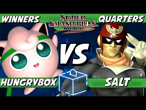 Coinbox 50 - Hungrybox (Jigglypuff) vs Salt (Falcon) Winners Quarters - Smash Melee