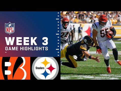 Bengals vs. Steelers Week 3 Highlights | NFL 2021