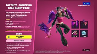 Watch and explore about Fortnite - Shrieking Star Quest-pakket DLC voor XBOX One/Xbox Series X|S CD-sleutel