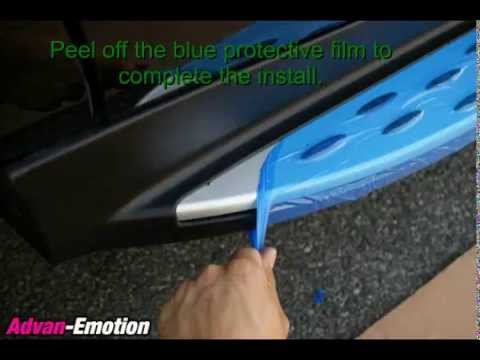 Running board install 11+ Mercedes Benz ML350 W166, Advan-Emotion.com