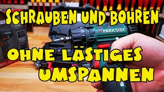 Lidl - PARKSIDE® Akku-Bohrschrauber PBSA 12 D3 - Vorstellung und Einsatztest