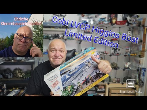 Cobi Limited Edition 4838 LVCP Higgins Boat. Ehrliche Klemmbausteinkanäle 🤔, echt oder unecht ?