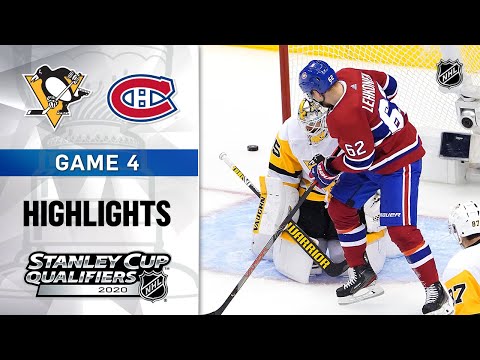 NHL Highlights | Penguins @ Canadiens, GM4 - Aug. 7, 2020