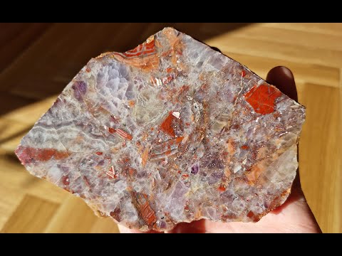 Spitzenfund - Trümmerachat aus Schlottwitz