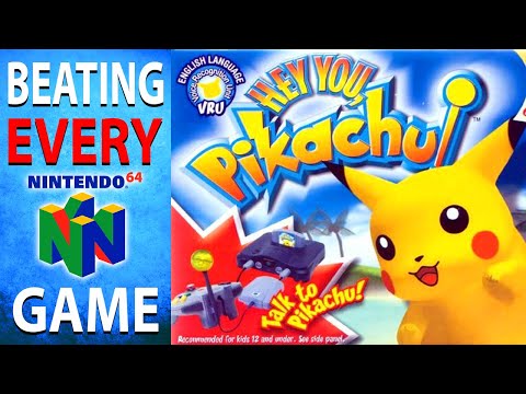 Beating EVERY N64 Game - Hey You, Pikachu! (165/394)