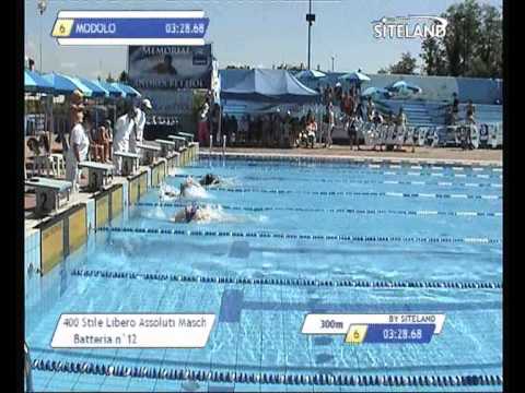 Serie 2 dei 400 Stile Libero  Assoluti Maschi Master - 13 Memorial Andrea Bettiol