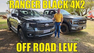 Ford Ranger Black 4x2 - Teste no off-road leve