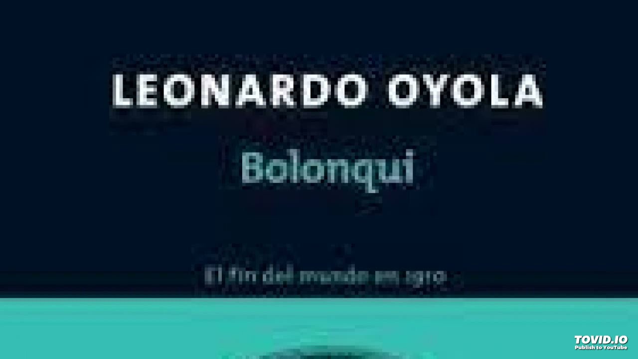 Bolonqui- Leo Oyola- Lectura del libro 2