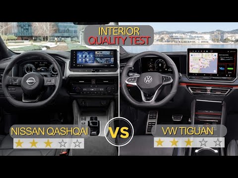 Nissan Qashqai Vs VW Tiguan (2025) |  The ultimate Quality, Practicality and luggage test!