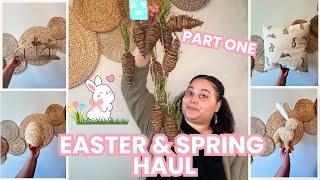 HUGE Spring & Easter Decor Haul 2025 🌸🐣 | Part 1 | Homegoods, Hobby Lobby & More