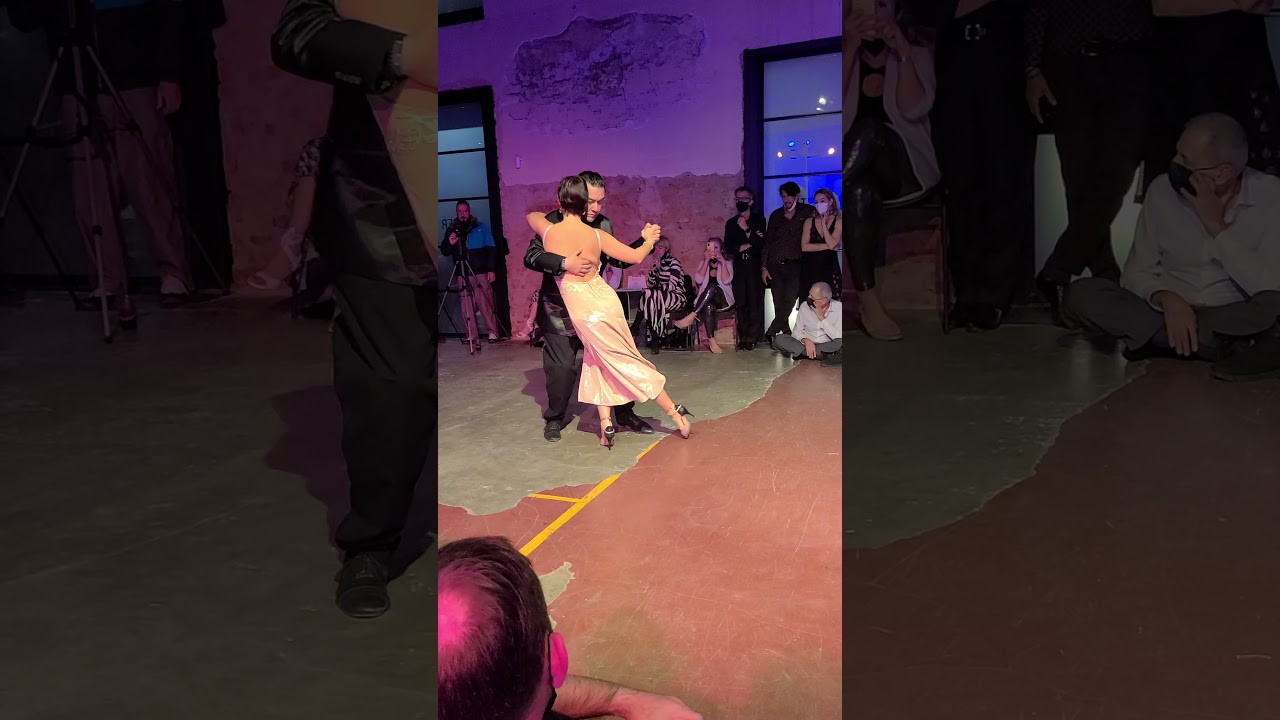 Mariano "Chicho" Frumboli & Juana Sepulveda performing in Florence, Italy on December 11, 2021