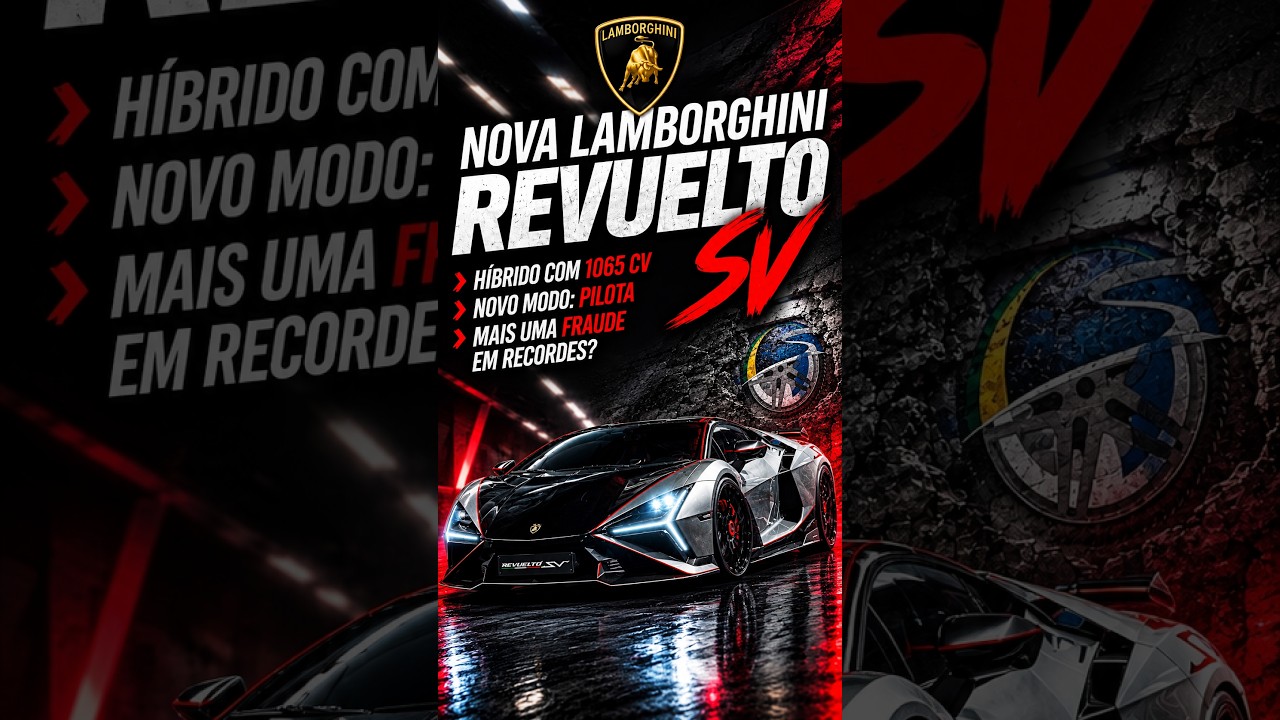 Sinopse #90 - Lamborghini Revuelto SV